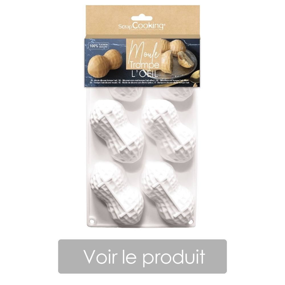 6 trompe l'œil cacahuètes